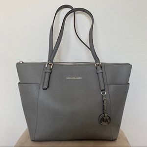 Michael Kors Jet Set Leather Tote